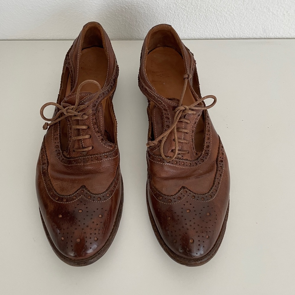 Officine Creative Cutout Leather Brogues